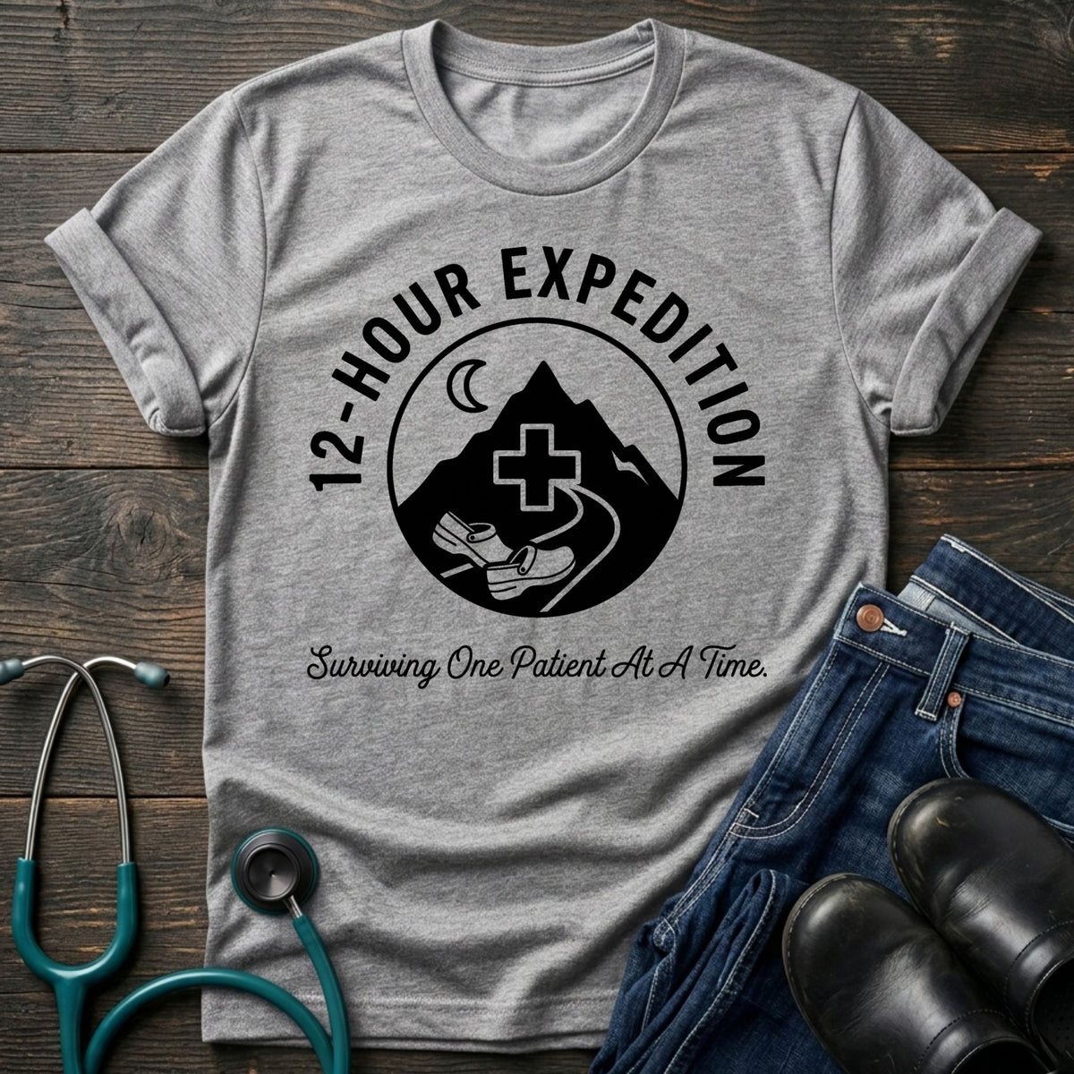 12-Hour Expedition Nurse Tee