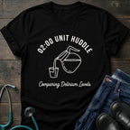 02:00 Unit Huddle Night Shift Nurse Tee — Comparing Delirium Levels