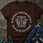 Blackout Curtain Society Night Shift Nurse Tee
