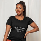 My Heart Is Big Enough For Both Nurse Mom T-Shirt