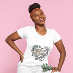 Nurse Mama Floral Stethoscope T-Shirt — Nurse Mom Gift Tee