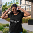 My Heart Is Big Enough For Both Nurse Mom T-Shirt