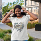 Nurse Mama Floral Stethoscope T-Shirt — Nurse Mom Gift Tee