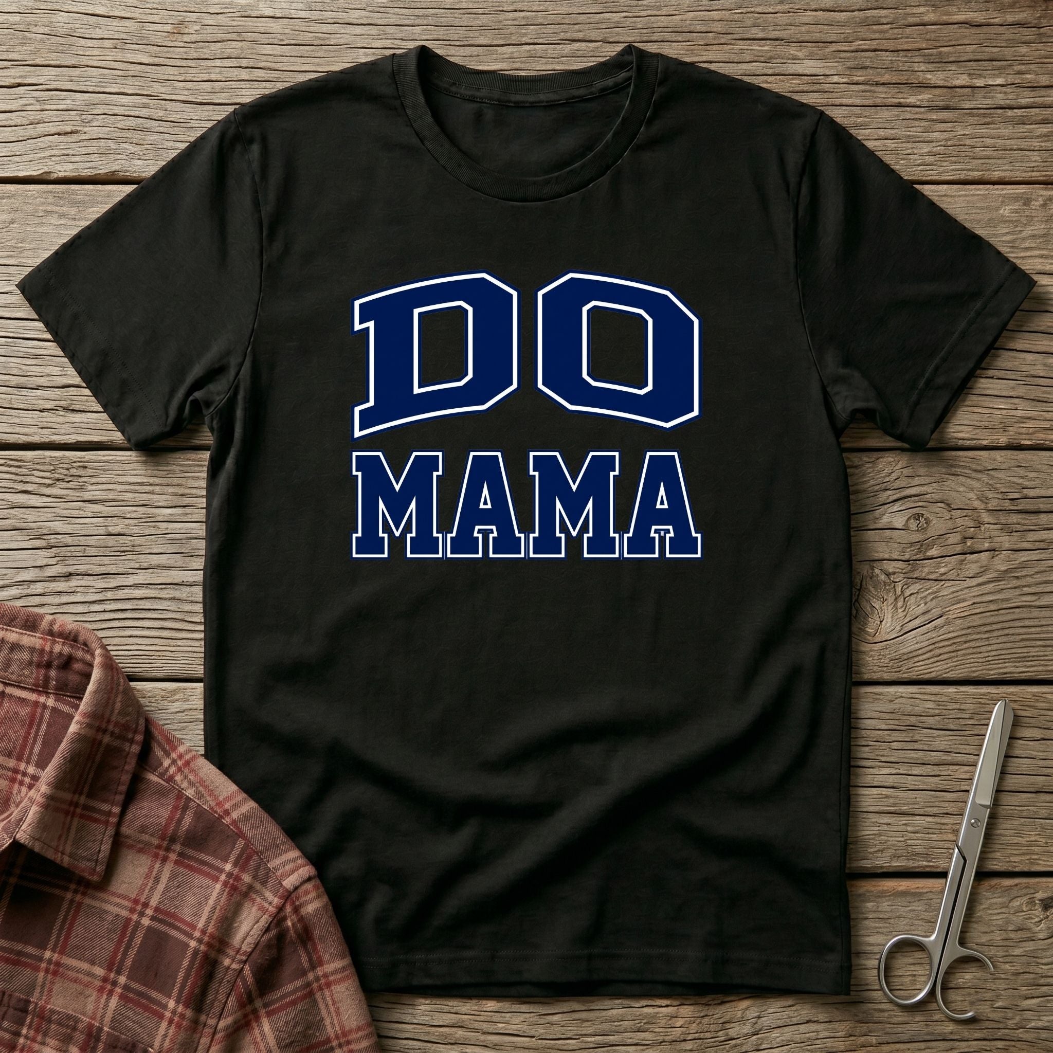 Doctor of Osteopathic Mama Retro Collegiate T-Shirt