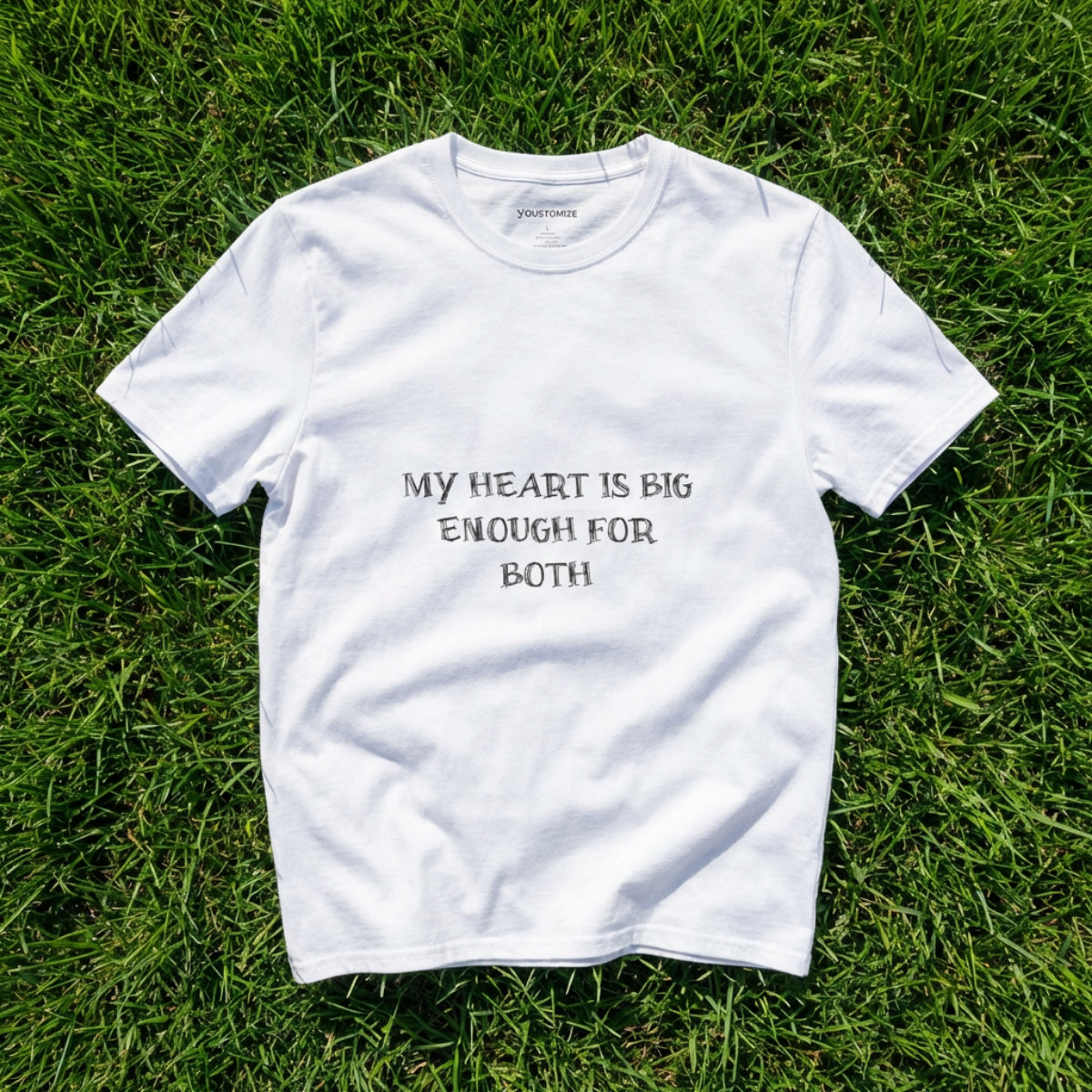 My Heart Is Big Enough For Both Nurse Mom T-Shirt