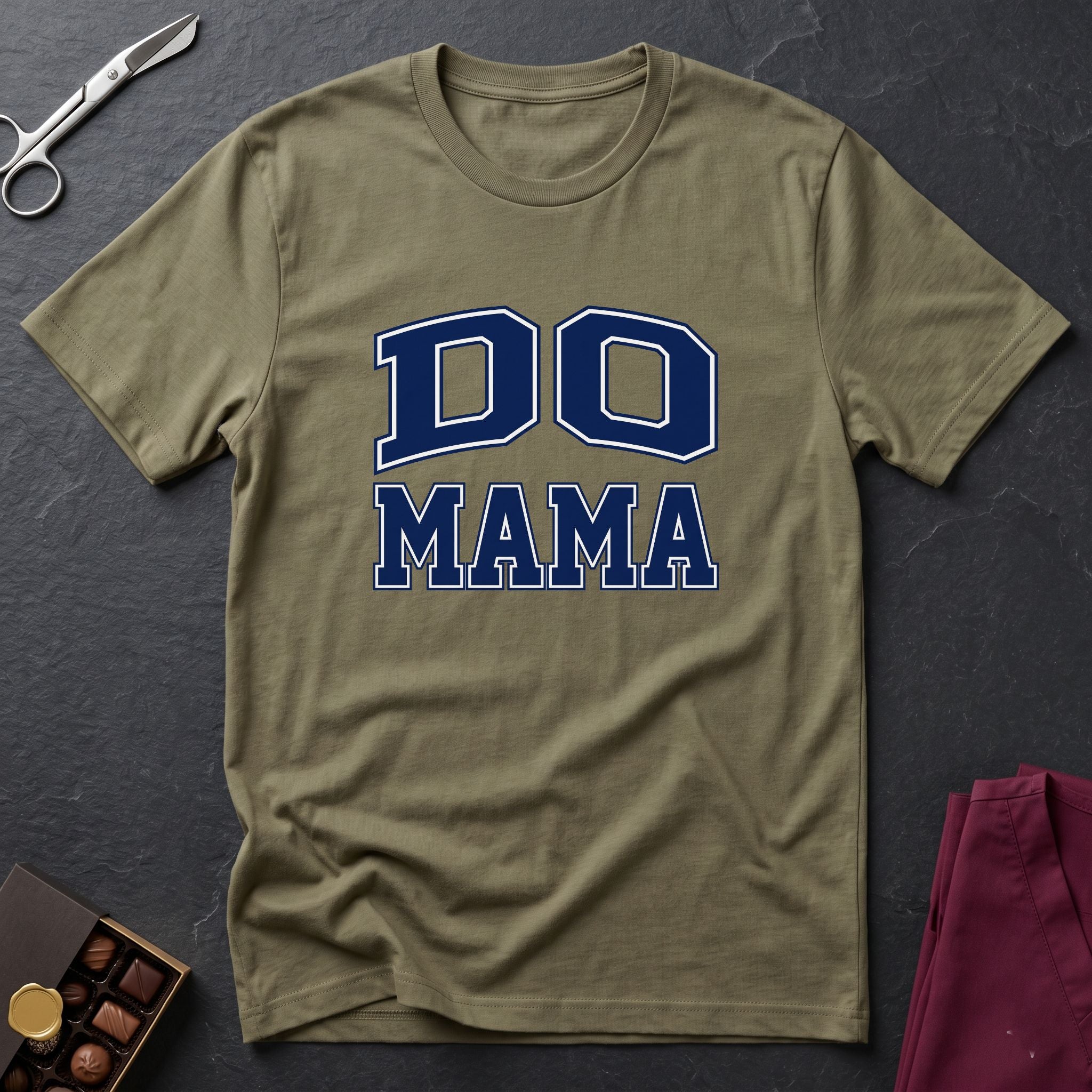 Doctor of Osteopathic Mama Retro Collegiate T-Shirt