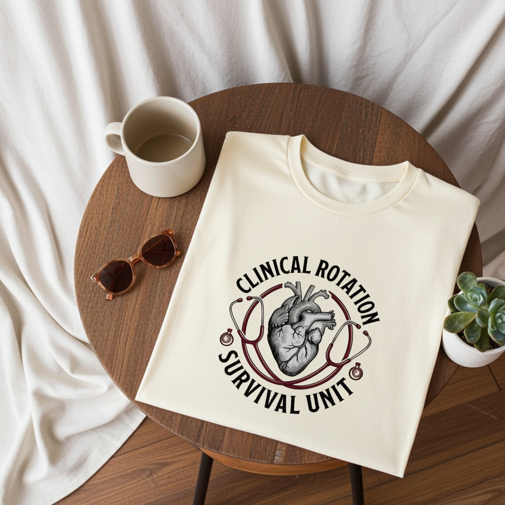 Clinical Rotation Survival Unit Nursing Student Tee