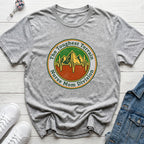 Nurse Mom Division T-Shirt — "The Toughest Terrain" Vintage Mountain EKG Tee