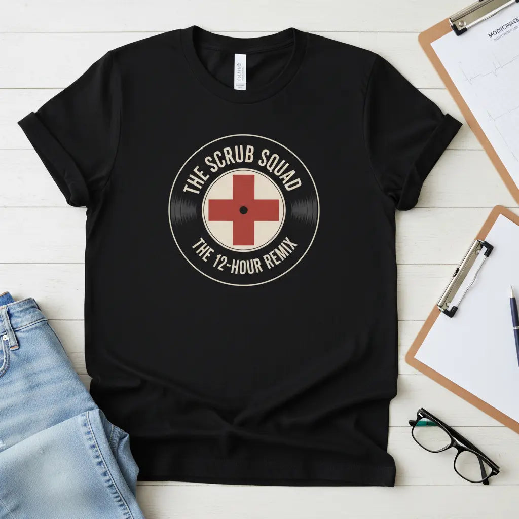 Black Professional Flat Lay