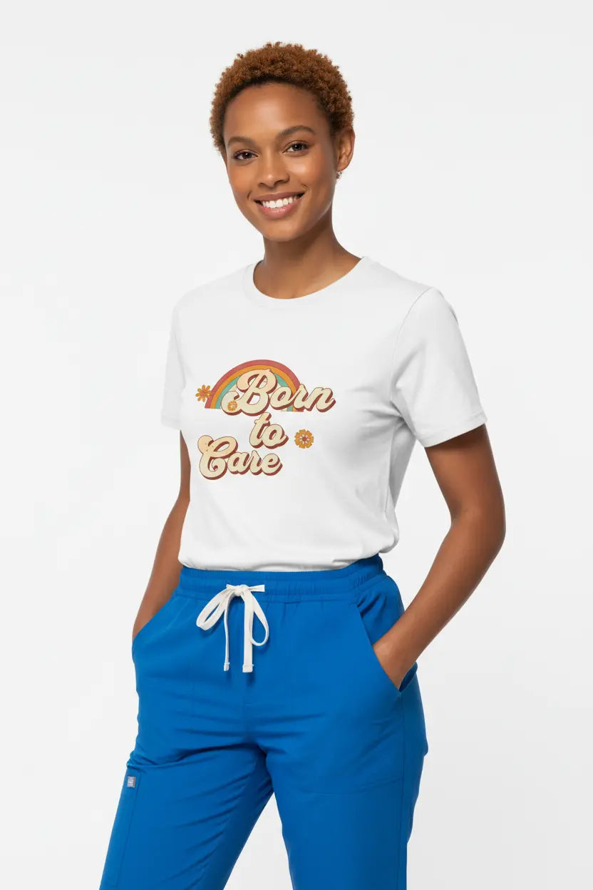 Born to Care - Blue Scrubs