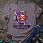 Chaos Coordinator Night Shift Nurse Graphic Tee - White / XS | YOUSTOMIZE