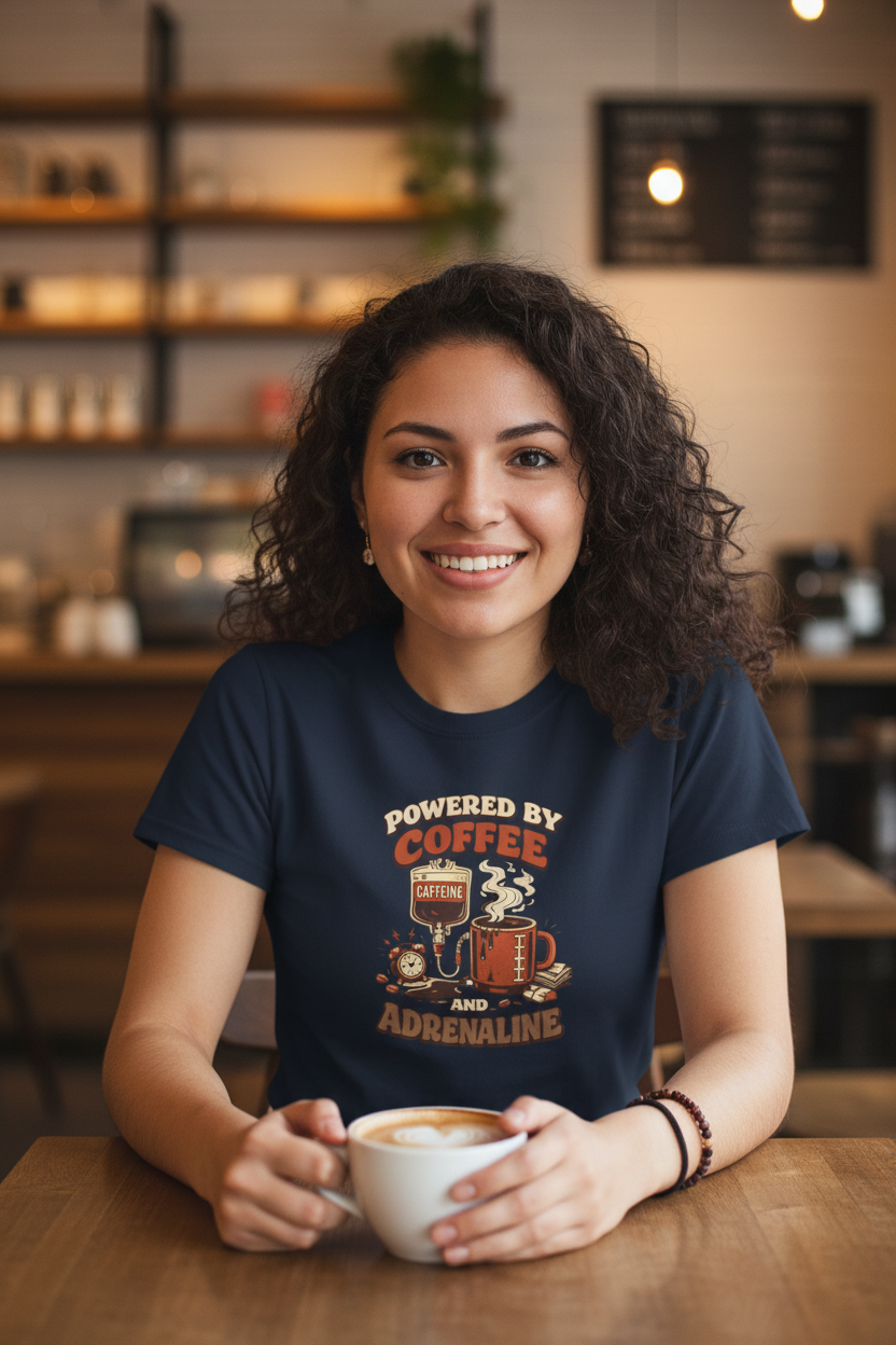 Coffee Adrenaline - Cafe Female