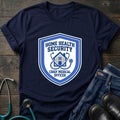 Home Health Security Chief Medical Officer Badge Tee - Navy / XS | YOUSTOMIZE