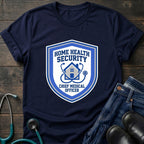 Home Health Security Chief Medical Officer Badge Tee - Navy / XS | YOUSTOMIZE