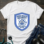 Home Health Security Chief Medical Officer Badge Tee - Navy / XS | YOUSTOMIZE