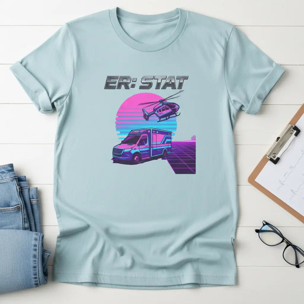 Light Blue Professional Flat Lay