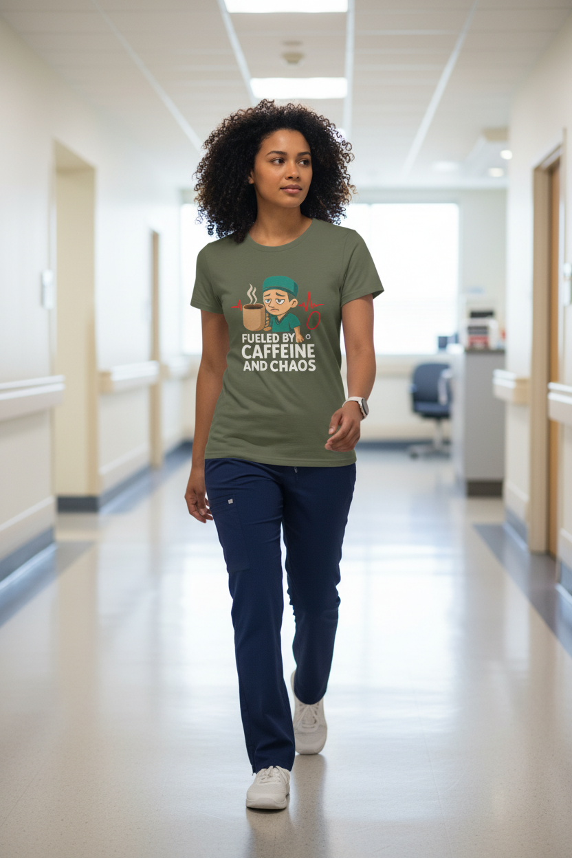 Military Green Walking Corridor