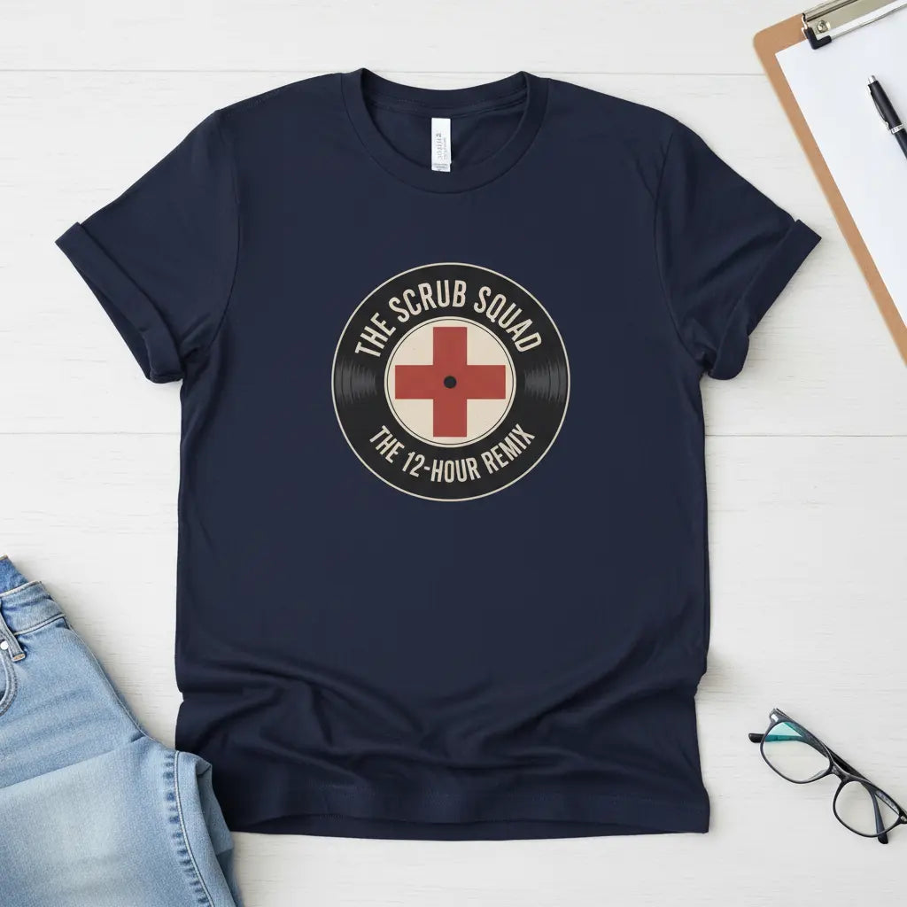 Navy Professional Flat Lay