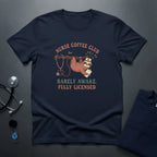 Nurse Coffee Club Tee — "Barely Awake, Fully Licensed" Funny Nurse Shirt - YOUSTOMIZE