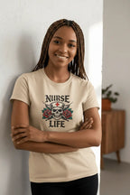 Nurse Life Skull - Braided Female