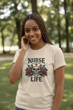 Nurse Life Skull - Female Natural 2