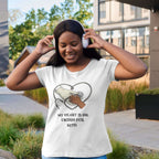 Nurse Mom T-Shirt — "My Heart Is Big Enough For Both" - Sport Grey / XS YOUSTOMIZE