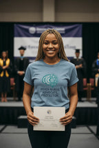 Psych Nurse T-Shirt — "Psych Nurse: Advocate. Protector." Teal Brain Design - YOUSTOMIZE