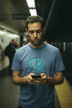 Psych Nurse T-Shirt — "Psych Nurse: Advocate. Protector." Teal Brain Design - YOUSTOMIZE