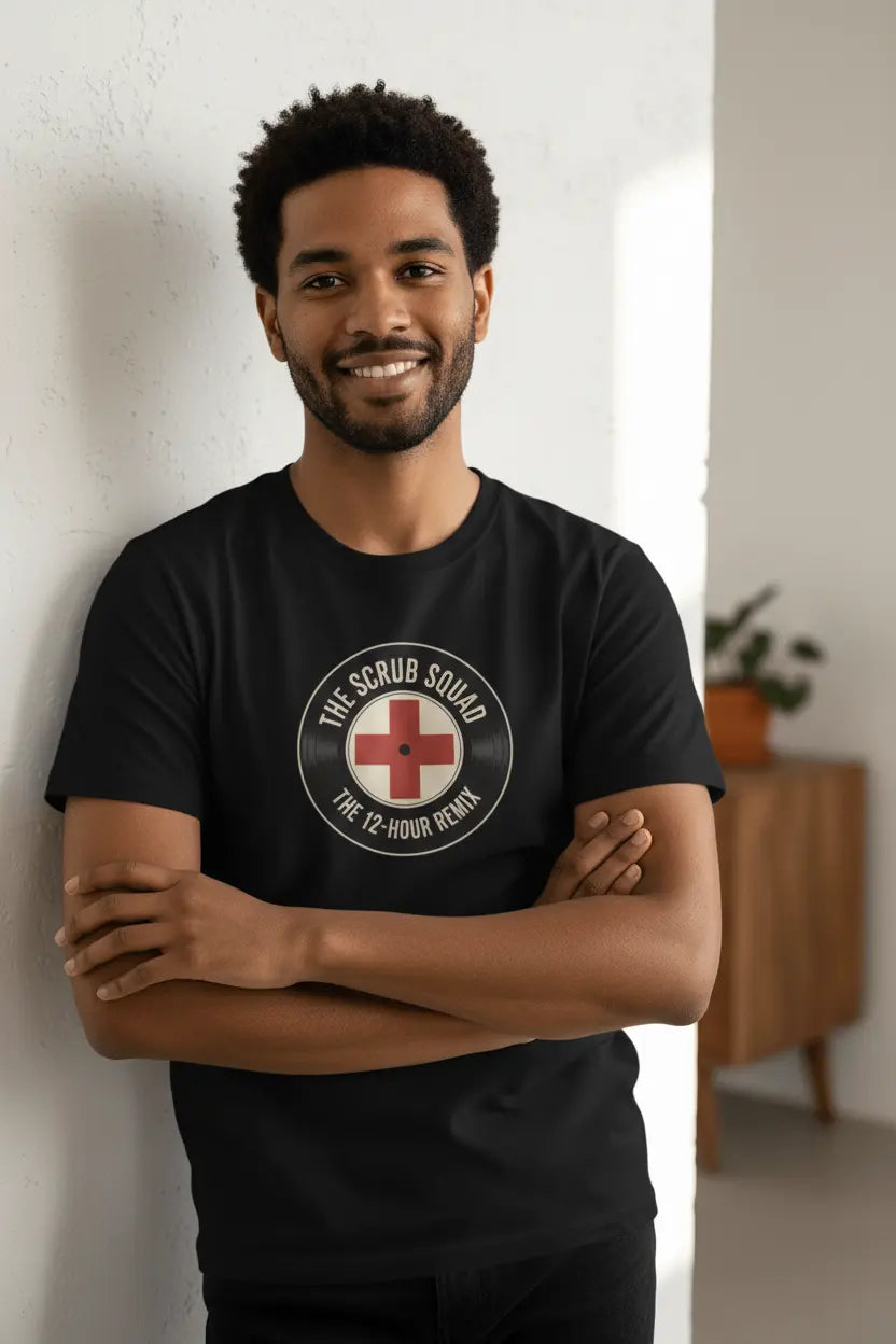 Scrub Squad - Male Black 2