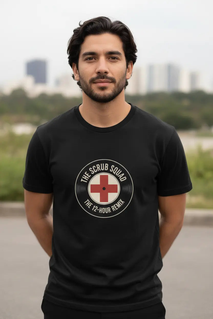 Scrub Squad - Male Black 3