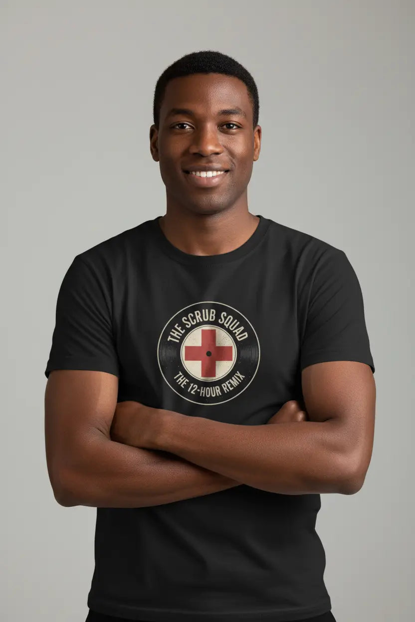 Scrub Squad - Male Black