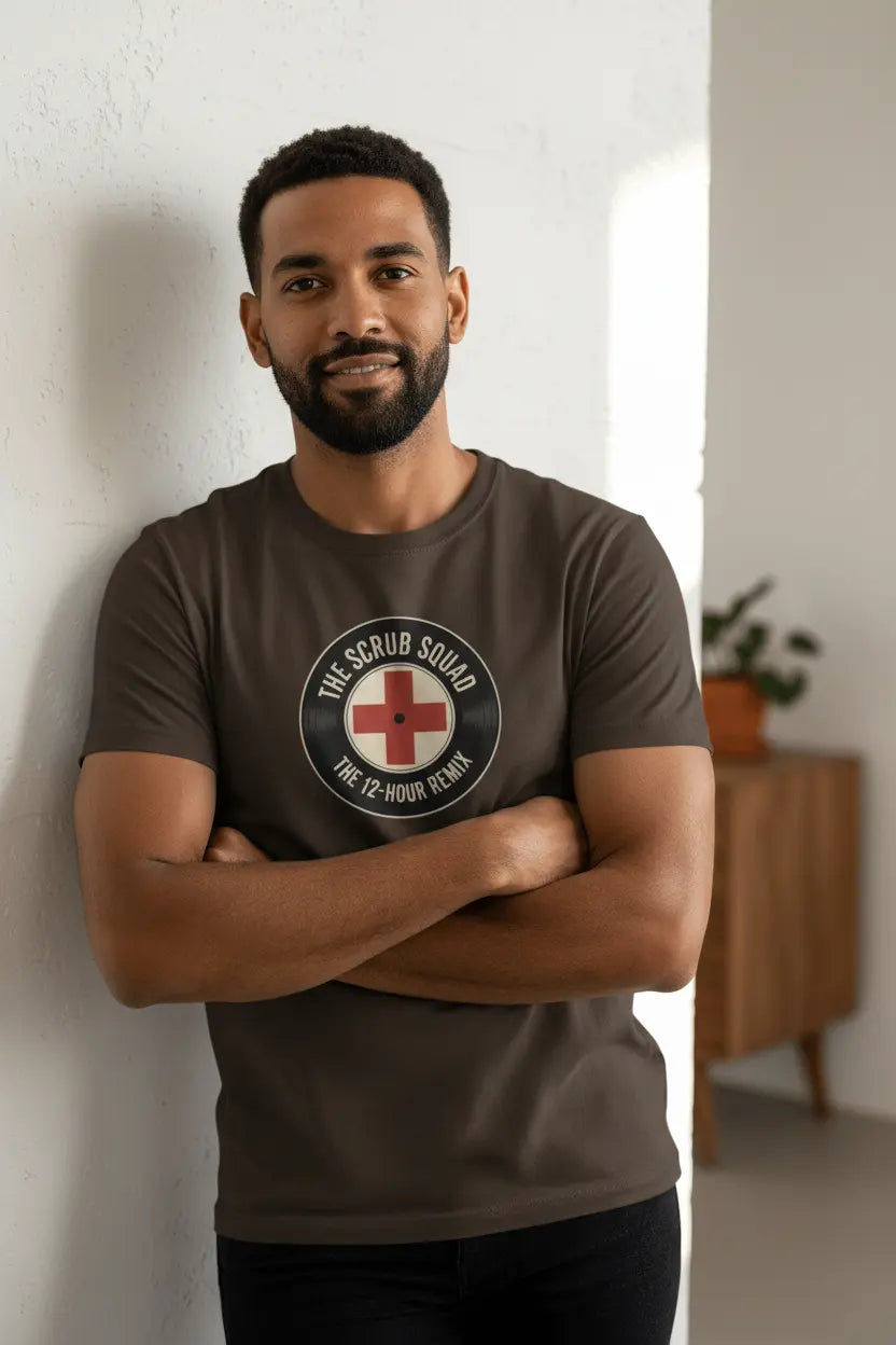 Scrub Squad - Male Dark Chocolate