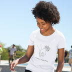 Soft Heart, Steady Hands T-Shirt — Minimalist Hand-Holding Nurse Design-Black / XS-YOUSTOMIZE