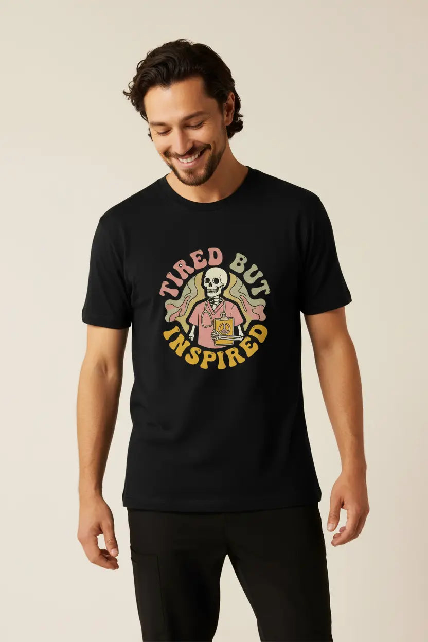 Tired But Inspired - Male Black