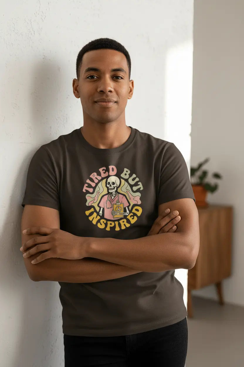 Tired But Inspired - Male Dark Chocolate