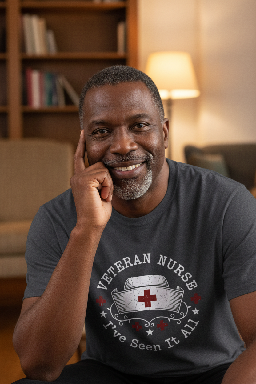 Veteran Nurse - Mature Male Home