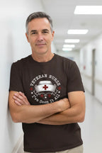 Veteran Nurse - Mature Male Hospital Wall