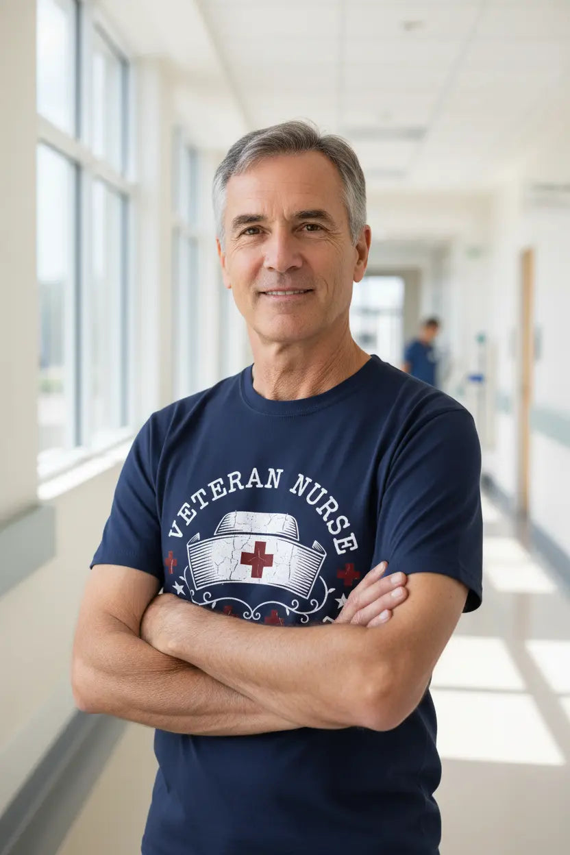 Veteran Nurse - Mature Male Hospital
