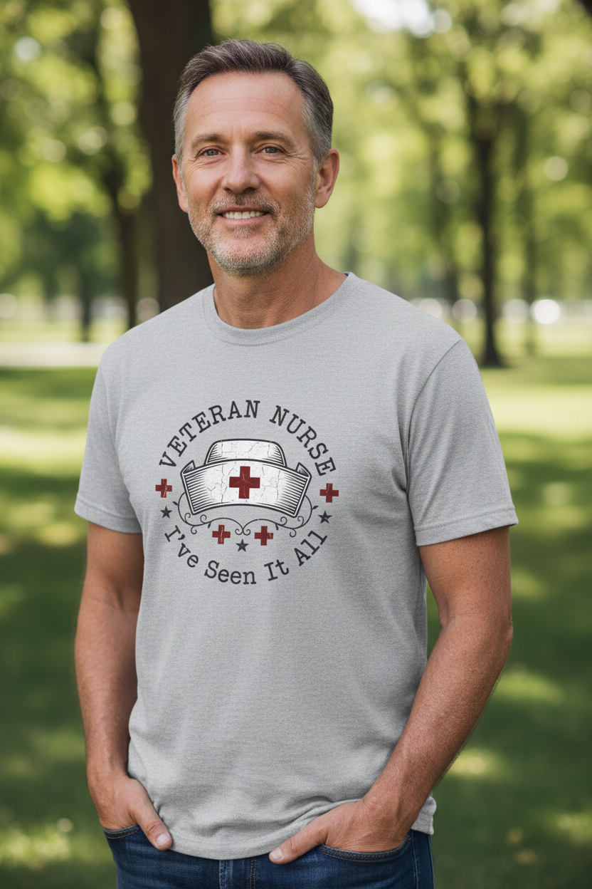 Veteran Nurse - Mature Male Outdoor