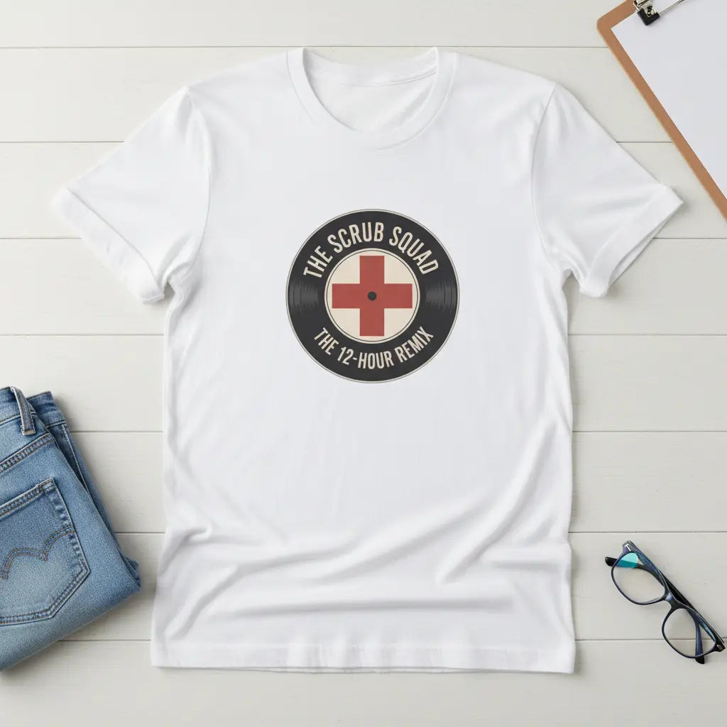 White Professional Flat Lay